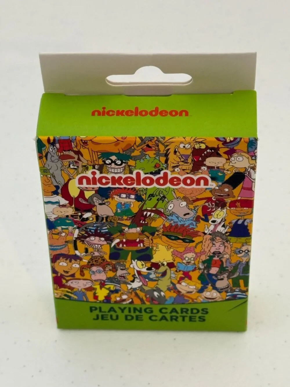 Nickelodeon Character Playing Cards SpongeBob Rugrats New